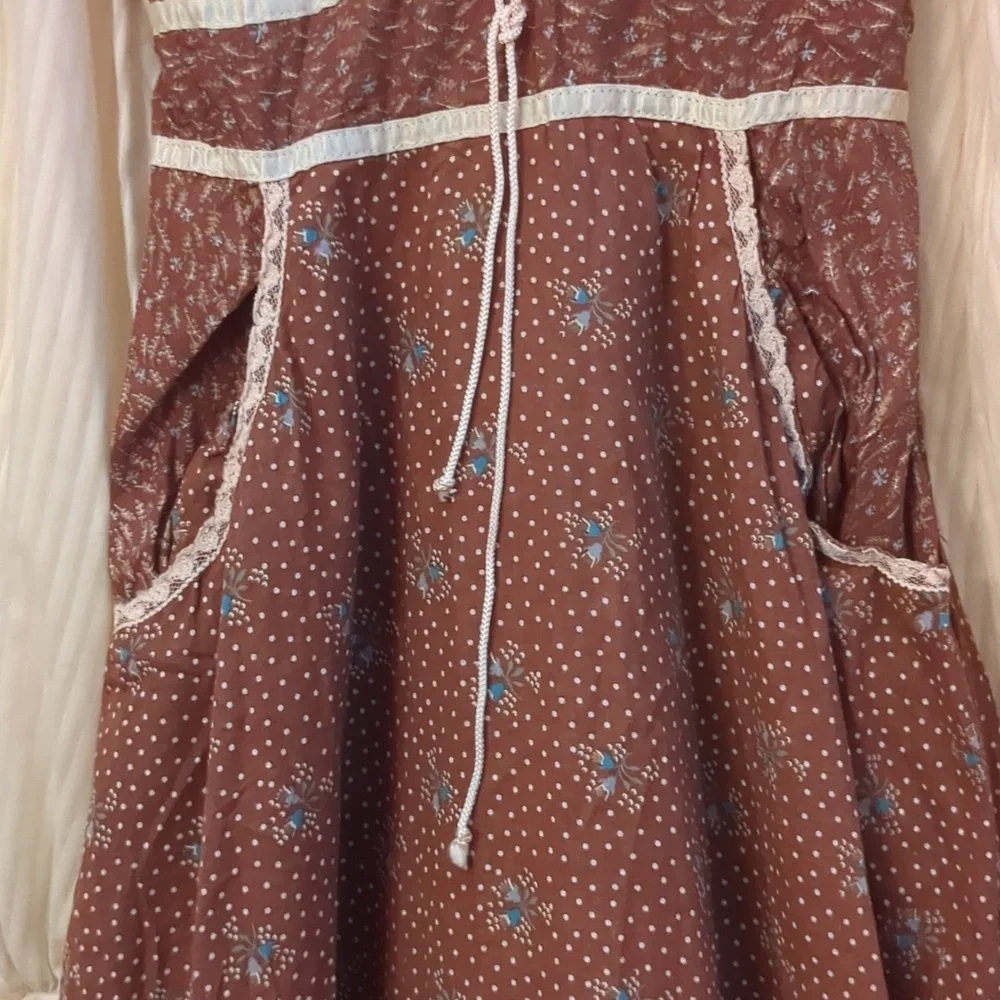 Gunne Sax Vintage Calico Dress - Picture 5 of 14
